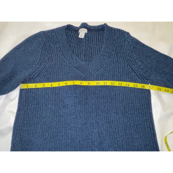 L.L. Bean Shaker-Stitch Sweater - Size S - 100% Cotton with LL Bean Quality - Picture 3 of 8